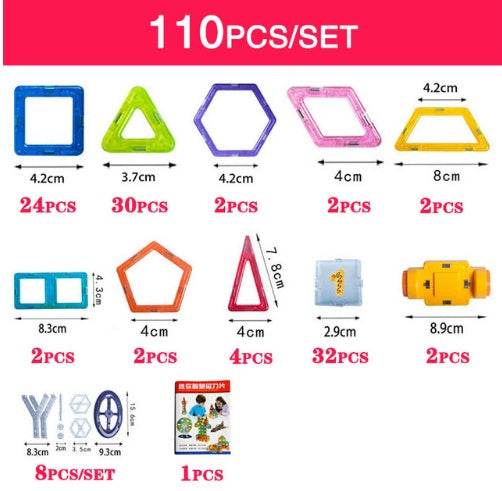 Mini Magnetic Piece Educational Toys - ProTrendyz