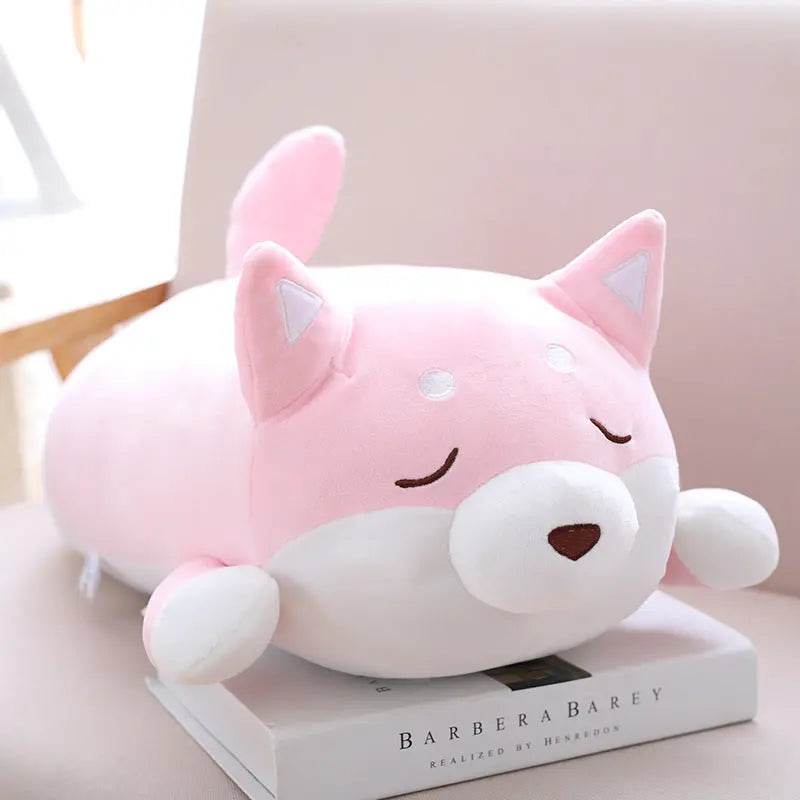 36cm 55cm Cute Fat Shiba Inu Dog Plush Toy Stuffed Soft Kawaii Animal Cartoon Pillow Lovely Gift For Kids Baby Children Gifts - ProTrendyz