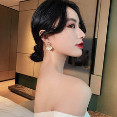 Female Baroque Pearl Earrings - ProTrendyz