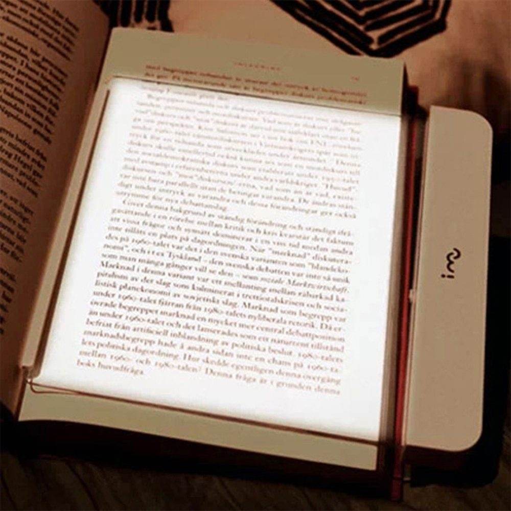 Dimmable LED Panel Book Reading Lamp Eye Protection Learning Book Lamp Acrylic Resin For Night Reading - ProTrendyz