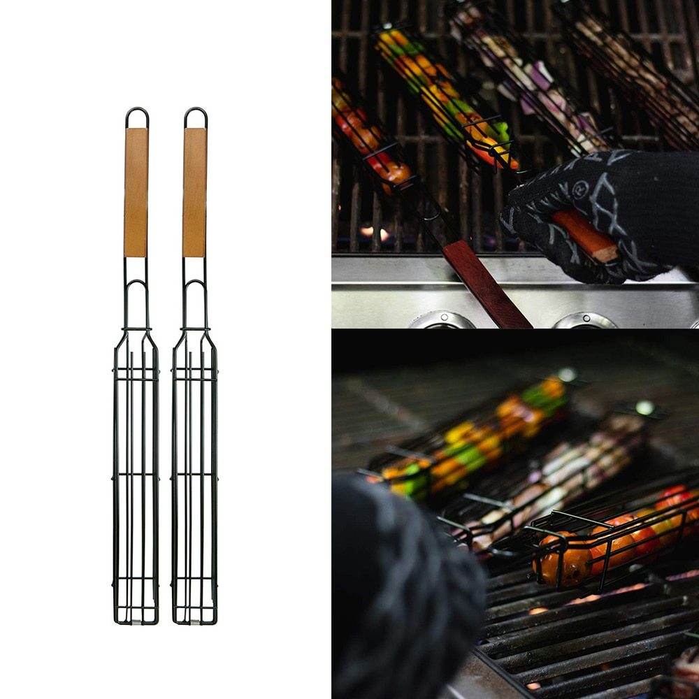 BBQ Grill Mesh Stainless Steel Tools Kitchen Accessories - ProTrendyz