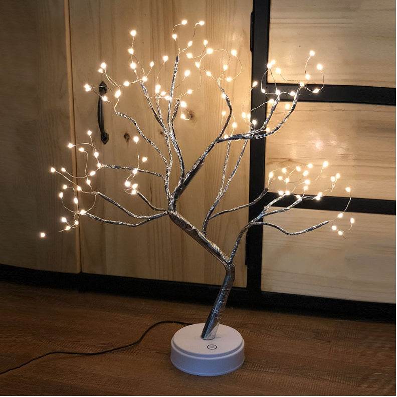 Tree Light Touch Switch Pearl Star Night Light - ProTrendyz