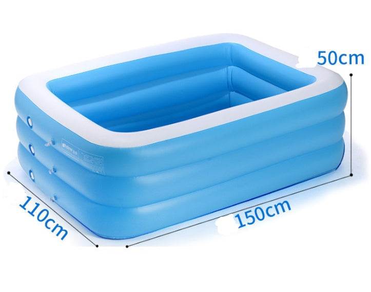 blow up pool, outdoor pool, plastic kiddie pool, plastic pool, pool, pool toys, stock clearance - ProTrendyz