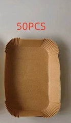Air Fryer Paper Food Disposable Paper Liner Airfryer Kitchen Cookers Oil-proof Barbecue Plate Steamer Fryer Baking Accessories - ProTrendyz