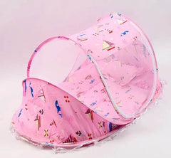 Foldable Baby Bed Net With Pillow Net Sleep Relax Play Eat US - ProTrendyz