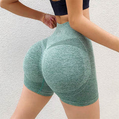 Fitness Yoga Shorts Pants Butt Lifting Seamless Leggings Women Gym - ProTrendyz