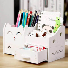 Multi-function pen holder creative student cartoon children desktop small storage box - ProTrendyz