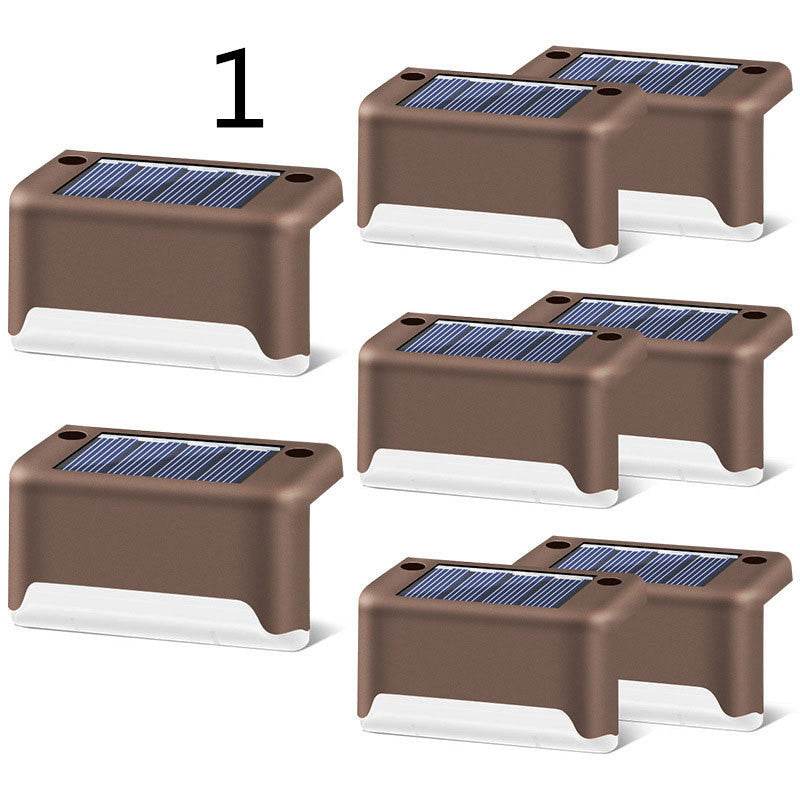 New Upgrade Waterproof LED Solar Fence Lamp Solar Deck Lights Solar Step Light Outdoor For Patio Stairs Garden Pathway Step Yard - ProTrendyz