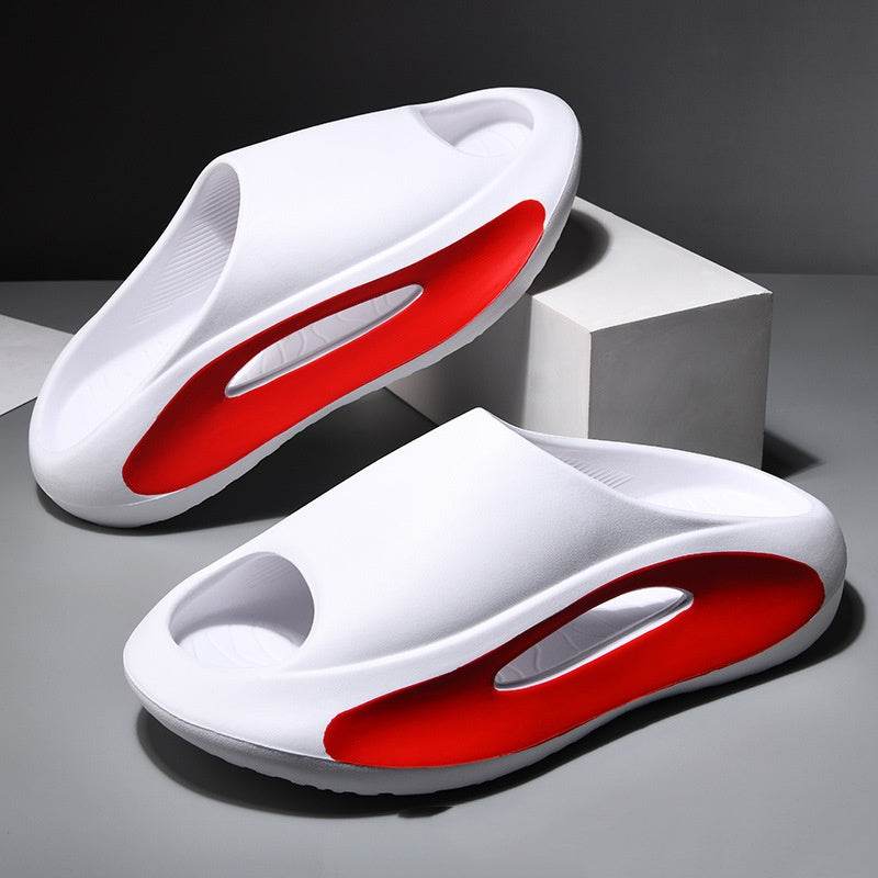 Ins Slippers Women Men Peep Toe Slipper Summer Hollow Unisex Sports Beach Shoes - ProTrendyz