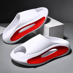 Ins Slippers Women Men Peep Toe Slipper Summer Hollow Unisex Sports Beach Shoes - ProTrendyz