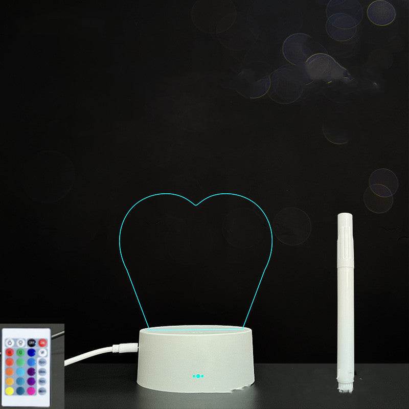 3D Acrylic Board Handwriting Message Board LED Light - ProTrendyz