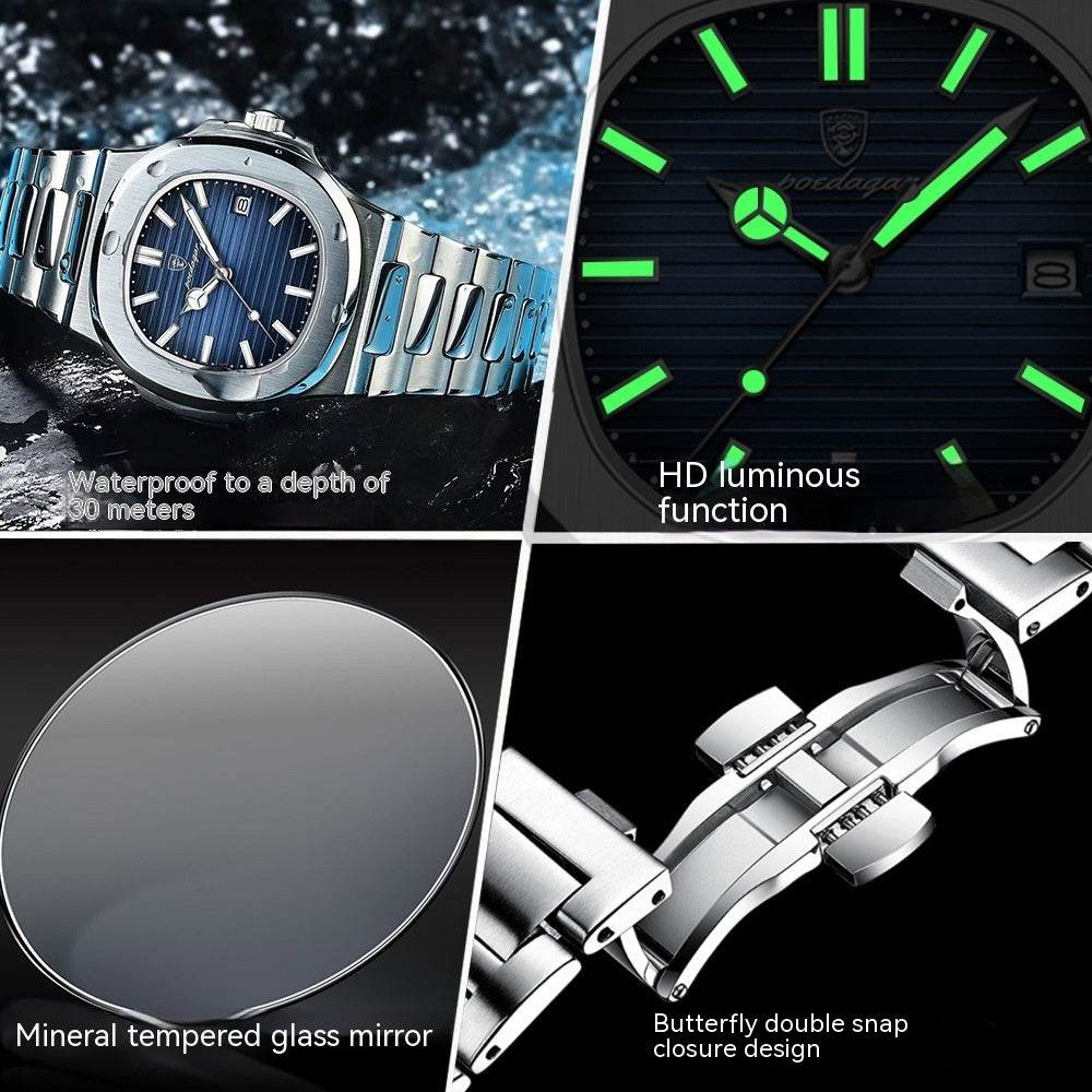 New Waterproof Men's Quartz Watch - ProTrendyz