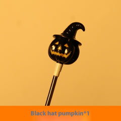 Halloween Decoration Pumpkin Lamp Children's Toy Hand Stick Props