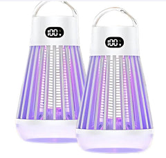 Digital Display Mosquito Killer Lamp Electric Shock Mosquito Trap Light Radiationless Insect Repellent Trap For Bedroom Outdoor Summer Gadgets - ProTrendyz