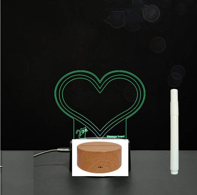 3D Acrylic Board Handwriting Message Board LED Light - ProTrendyz