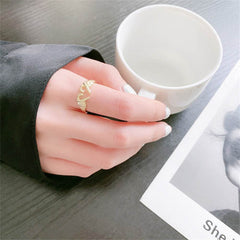 Romantic Heart Hand Hug Fashion Ring For Women Couple Jewelry Silver Color Punk Gesture Wedding Men Finger Accessories Gifts - ProTrendyz