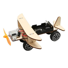 Wooden DIY Airplane Kids Puzzles Helicopter School Projects Experiment Kits Science Toys For Children Education - ProTrendyz