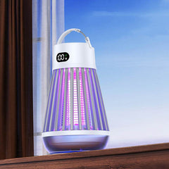 Digital Display Mosquito Killer Lamp Electric Shock Mosquito Trap Light Radiationless Insect Repellent Trap For Bedroom Outdoor Summer Gadgets - ProTrendyz