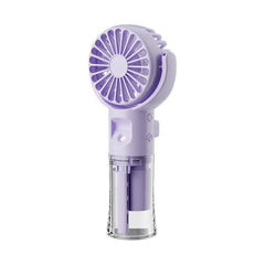 Portable Handheld Spray Fan 4-Speed Water Spray Mist Fan Summer Cooling Artifact USB Charging Summer Supplies Outdoor Mini Fan - ProTrendyz