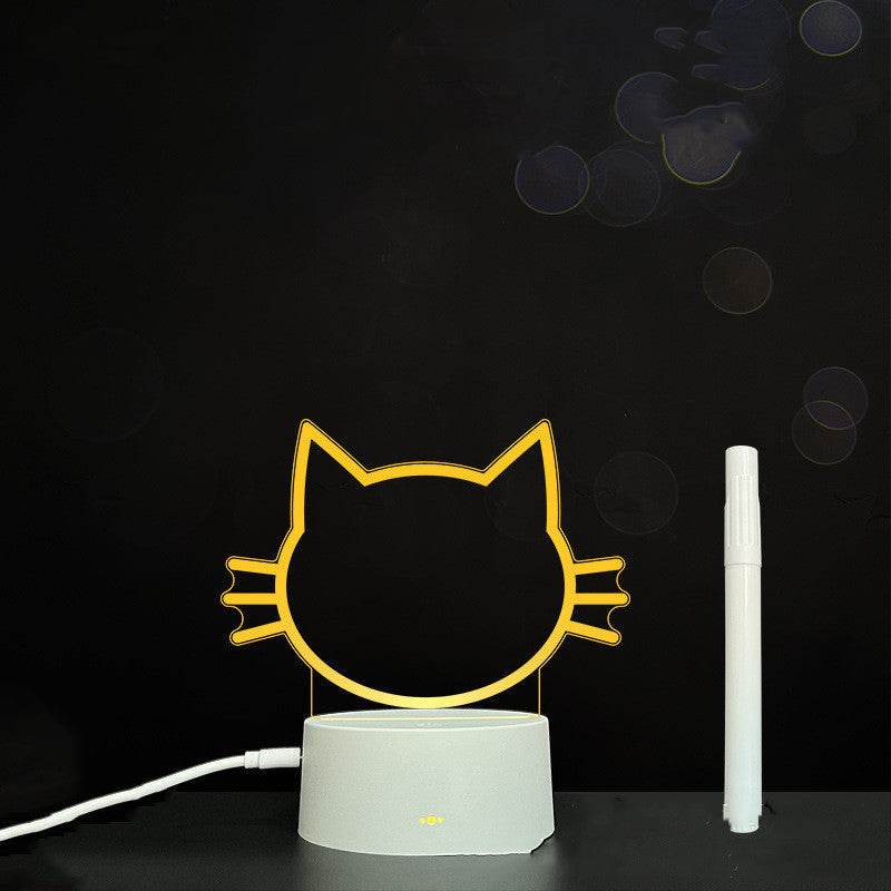 3D Acrylic Board Handwriting Message Board LED Light - ProTrendyz