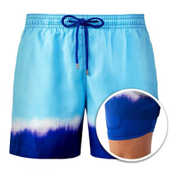 Men's Printed Beach Shorts Sports Double Layer Shorts Summer - ProTrendyz