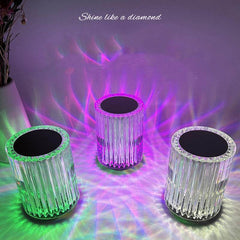 Crystal Lamp Table Lamp Atmosphere Creative Line Small Night Lamp Led Lights - ProTrendyz