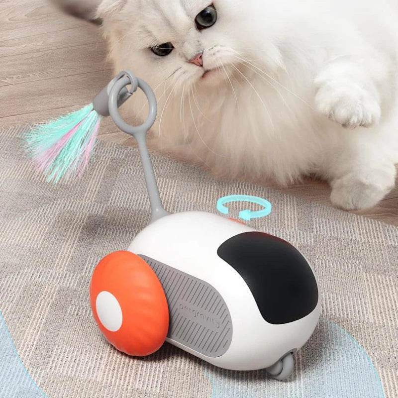 Remote Control Interactive Cat Car Toy USB Charging Chasing Automatic Self-moving Remote Smart Control Car Interactive Cat Toy Pet Products - ProTrendyz