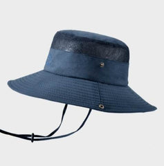 Solid Color Big Brim Sun Hat Outdoor Mountaineering Protection - ProTrendyz
