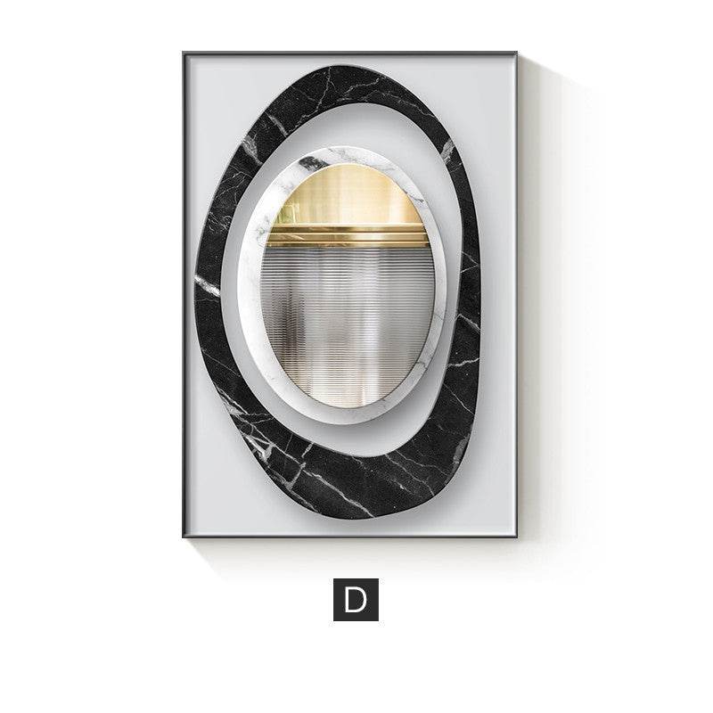 Abstract Geometric Canvas Painting Picture Home Decor Wall Poster - ProTrendyz