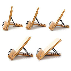 Natural bamboo hollow reading frame - ProTrendyz