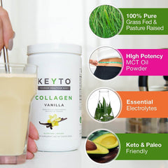 Vanilla-flavored Collagen Powder Hydrolyzed - ProTrendyz