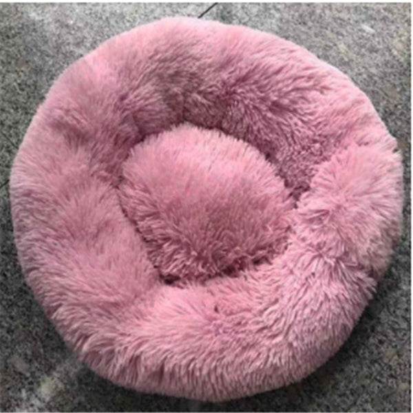 Round Long Hairy Autumn And Winter Nest Pad Cat Mattress - ProTrendyz