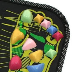 Reflexology Foot Massage Pad Cobblestone Walk Massager Mat Pain Relief Health Care Acupressure Mat - ProTrendyz