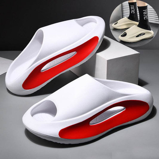 Ins Slippers Women Men Peep Toe Slipper Summer Hollow Unisex Sports Beach Shoes - ProTrendyz