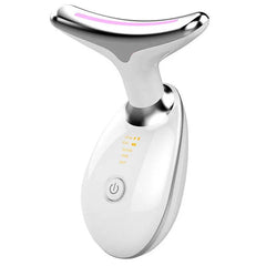 EMS Thermal Neck Lifting And Tighten Massager Electric Microcurrent Wrinkle Remover US - ProTrendyz