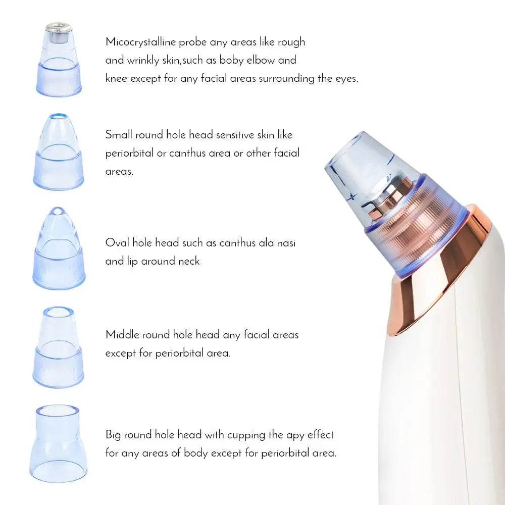 Blackhead instrument pore cleaner to blackhead artifact electric acne machine to blackhead - ProTrendyz