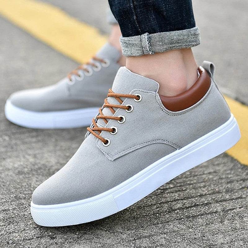 Breathable mens casual canvas sport shoes - ProTrendyz