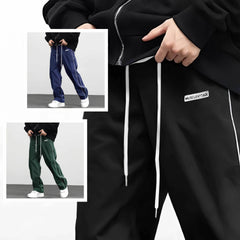 Men's Fashionable Retro Leisure Tappered Trousers Men's Loose Cargo Pants With Side Pockets Long Pants Trousers For Street Everyday Jogger Out - ProTrendyz
