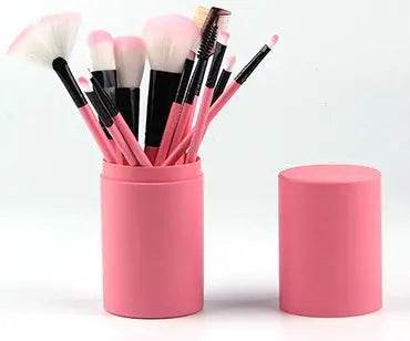 12pcs Makeup Brush Set Blush Eyeshadow Eyelash Highlighter Makeup Brush US - ProTrendyz