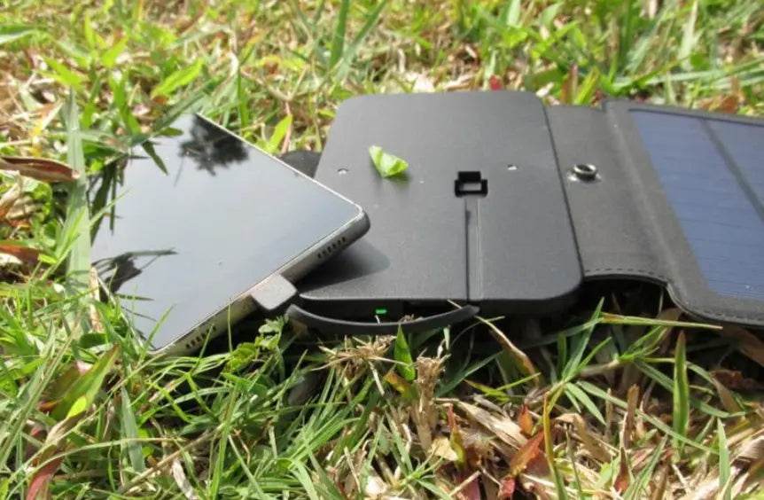 Compact Outdoor 8W folding solar charger Direct charging collapsible solar package Off-road emergency mobile power supply - ProTrendyz