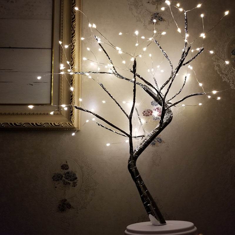 Tree Light Touch Switch Pearl Star Night Light - ProTrendyz