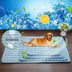 Pet Dog Cat Ice Silk Cold Nest Pad For Cooling In Summer Pet Summer Products - ProTrendyz
