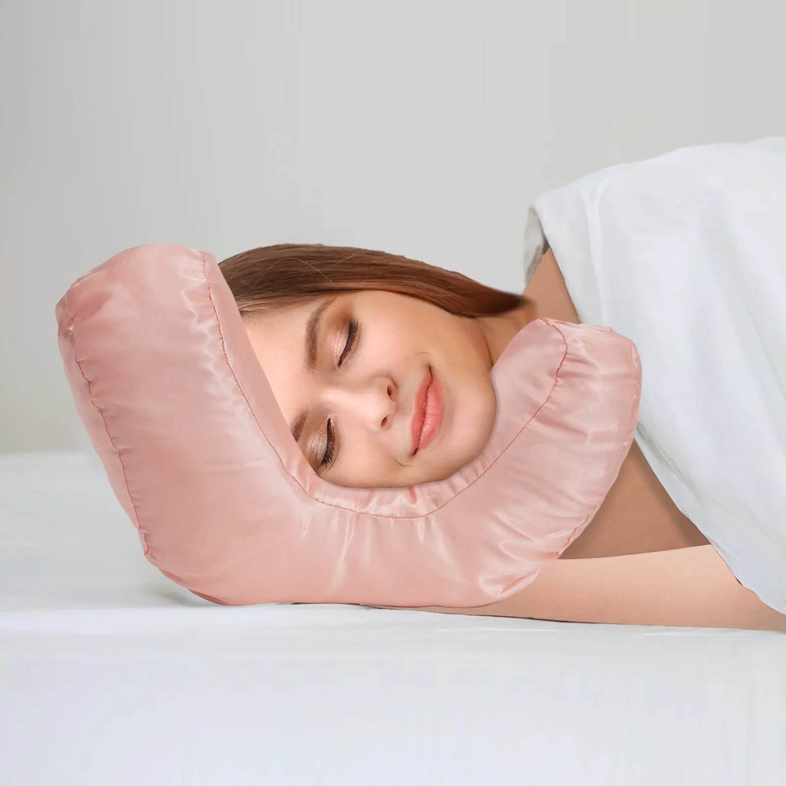 Pillow Face Pillow Beauty Pillow Side Sleeper Pillow, Massage Pillow Face Down, Anti-Wrinkle Massage Pillow For Sleeping Face Down - ProTrendyz