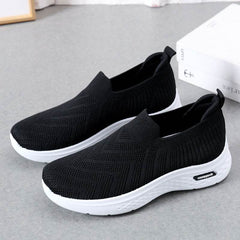 Casual Mesh Shoes Sock Slip On Flat Shoes For Women Sneakers Casual Soft Sole Walking Sports Shoe - ProTrendyz