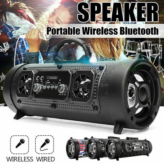 High-power Portable Waterproof Wireless Bluetooth Speaker Wide - ProTrendyz
