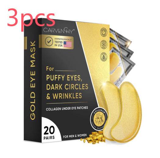 Eye Bag Removal Wrinkle Lifting And Tightening 24K Gold Eye Mask Patch - ProTrendyz