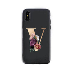 26 English Alphabet Silicone Phone Cases - ProTrendyz