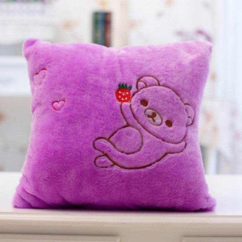 34CM Unique Toy Luminous Pillow Vivid Star Design LED Light Colorful Cushion Stars Plush Pillow Toys Gift For Kids Children Girl - ProTrendyz