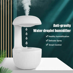 Anti-gravity Air Humidifier Mute Countercurrent Humidifier Levitating Water Drops Cool Mist Maker Fogger Relieve Fatigue - ProTrendyz