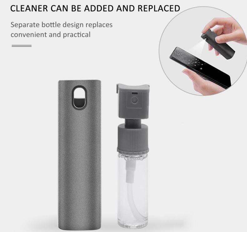2 In 1 Phone Computer Screen Cleaner Kit For Screen Dust Removal Microfiber Cloth Set - ProTrendyz